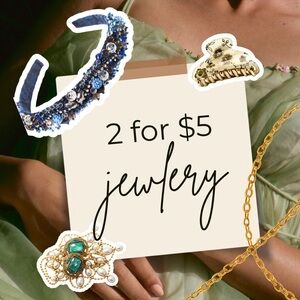 Live Sale Event 2 for $5.00 Jewlery